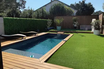 Image de Belle contemporaine au cœur de Capbreton, près des plages Landaises