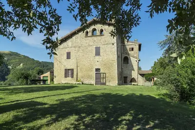 Image de Ferme à Modigliana avec vue panoramique