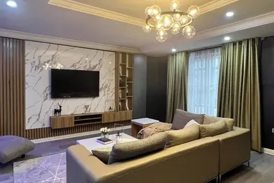 Image de Spacious 4-bedroom apartment with WiFi, Ac in delightful Ikeja