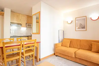 Image de Appartement cosy au pied des pistes avec animaux admis