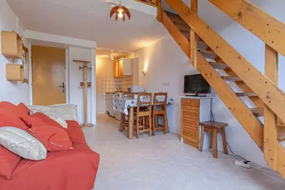 Image de Appartement mezzanine pour 4 pers, proche des remontées