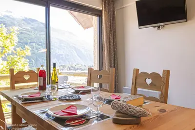 Image de Aussois - Appt 6 pers, 2 pièces, terrasse, Wifi, animaux admis