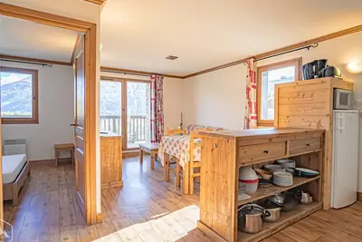Image de Spacieux appartement 6 personnes à Aussois avec balcon et Wifi