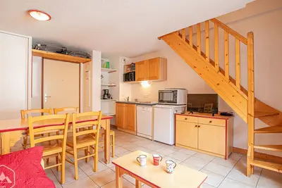 Image de Confortable duplex 2 pièces au pied des pistes avec parking