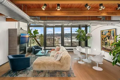 Image de Modern Townhome Private Rooftop Lake Union Views