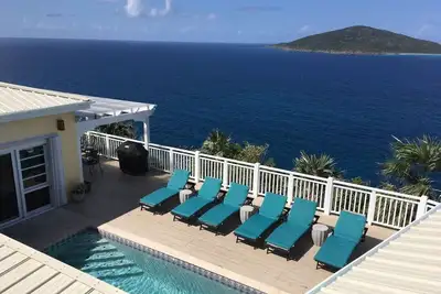 Image de Panoramic Ocean Views, Heated Pool, Seaview Villa, St. Thomas, Usvi, Sleeps 8