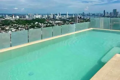 Image de Modern Escape Steps from the Beach – Pool & Cartagena Charm!