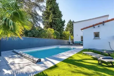 Image de Villa Moderne à Montpellier -  Piscine - Tramway