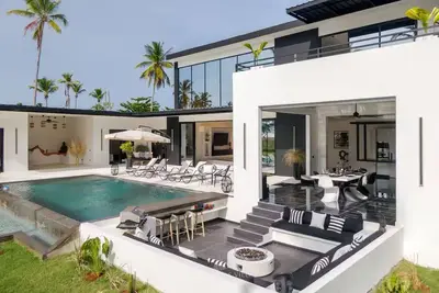 Image de Casa Black and White: Villa in Las Galeras