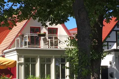 Image de Helle Wohnung mit Balkon am Strom in Warnemünde