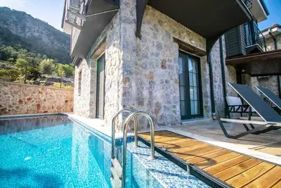 Image de Dadya Marmaris 4 - Peaceful Stone Villa with Private Pool & Forest Views