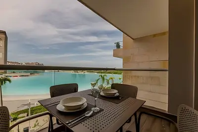 Image de Espectacular vista a laguna de Kristal / 1 alcoba