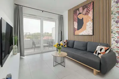 Image de Baltic Waves Resort B406 | Stylish Apartment | Balcony | Spa & Gym | Parking