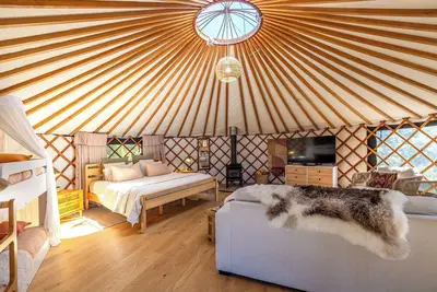 Image de Canopy Retreat - A stylish yurt near Onetangi Beach with fabulous vineyard views
