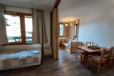 Image de Studio à Valmorel 3/4 personnes - Balcon - Près des pistes