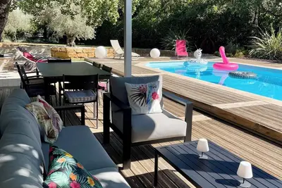 Image de Villa vacances climatisée avec piscine à Brignoles