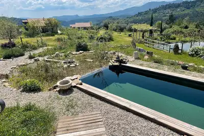 Image de Maison de vacances 'Eco Gîte' avec vue sur la montagne, Wi-Fi et climatisation
