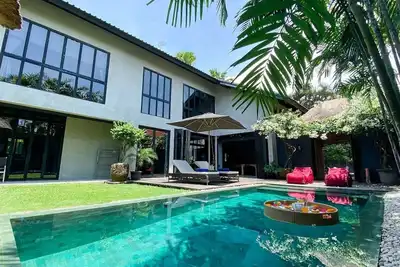 Image de A Classic Villa in the Heart of Canggu with 3br