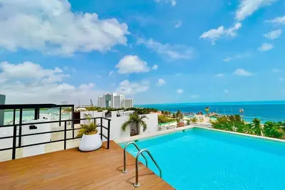 Image de Apt with Boulevard View and Roof Top in hotel zone