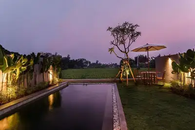 Image de 3 Bedroom Private Villa with Rice Field View