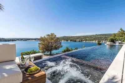 Image de Merveilleuse maison de vacances privée avec piscine privée, Wifi, climatisation, Tv et terrasse