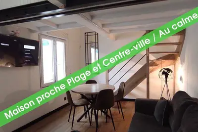 Image de Au Calme à 5min du centre ou de plage, Le Cosy, sans vis à vis, Wifi Gratuit