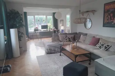 Image de Cozy accommodation 600 meters from the center of Halmstad. View towards the water.