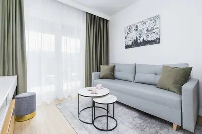 Image de Rakowicka 22c | Bright Apartment | Near Kraków GłównyRakowicka 22c Krakow | Innovative Apartment for Business Travellers | Close to the Old Town | Balconies | Modern Housing Estate