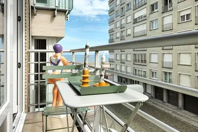 Image de Appartement confortable à Ostende avec.