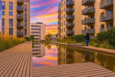 Image de Modern 2br Apartment  Ringnes Park | terrace & Central Oslo Access, free parking