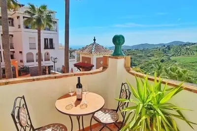 Image de Appartement-Salle de bain privée-Panoramique-Vue sur Montagne-Bella Vista Fri. . .