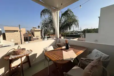Image de Appartement 'Falso Pepe Marzamemi' avec Terrasse Privée et Climatisation