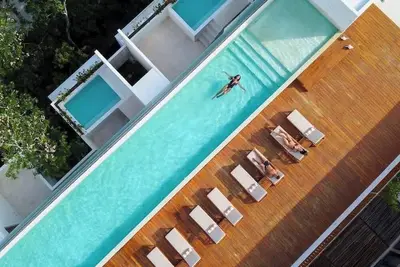 Image de Luxury Villa- Rooftop Pool, Bbq & Palapas!