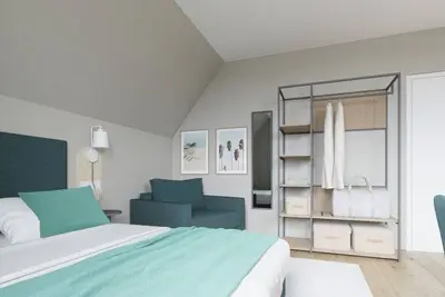 Image de Apartment in the Kurgartenstraße - Old Town - Kitchen - 1st floor - by nom