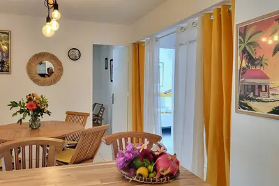 Image de Le Lobelia ***  T3 à 200m de la plage de Trou d'Eau Saline les Bains La Réunion