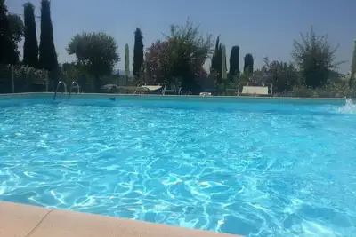 Image de Maison climatisée avec piscine, coeur du Lubéron 5 personnes