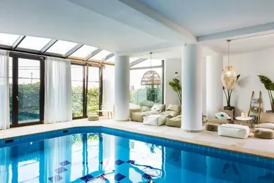 Image de Spacious  villa in charming Atsipopoulo with fitness room, Ac