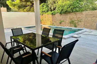 Image de 🌴 Villa climatisée - piscine privée – 6 pers – Portiragnes Plage (Hérault)