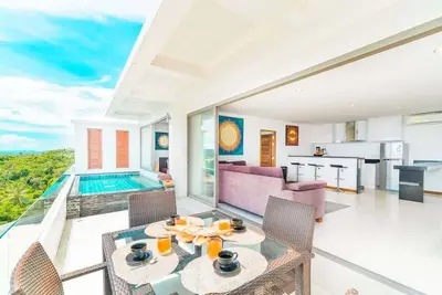 Image de Vue mer, appartement 2 chambres & piscine terrasse