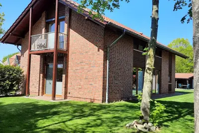 Image de Modern vacation home for up to 10 people, 3km to the bathing lake, with garden and balcony