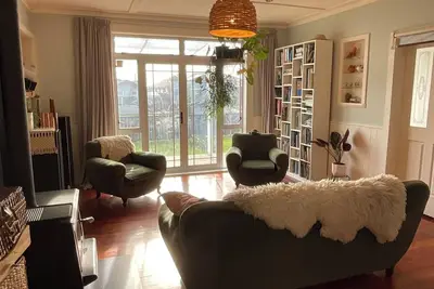 Confortable family home with rural outlook near village