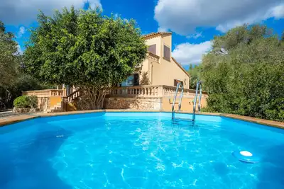 Image de Maison rurale 'Ses Tanquetes' avec vue sur la montagne, piscine privée et Wi-Fi