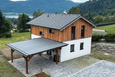 Image de Maison de vacances 'Almrausch' avec vue sur le lac, terrasse privée et Wi-Fi