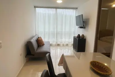 Image de Comfortable and central apartment in Barranquilla 2-bedroom with Ac.