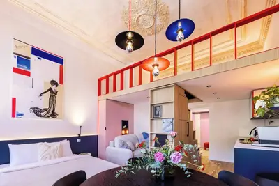 Image de TurnKey | Wenceslas square Two Level Apartment Vii