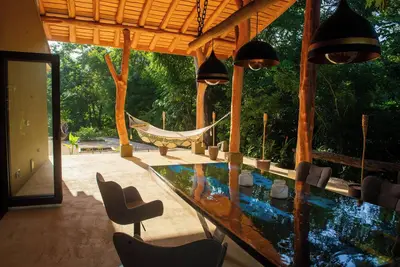 Charming country house in  Playa Organos Paquera in the middle of nature