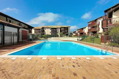 Image de Vieux Boucau Joli appartement pour 6 personnes avec terrasse dans résidence avec piscine.