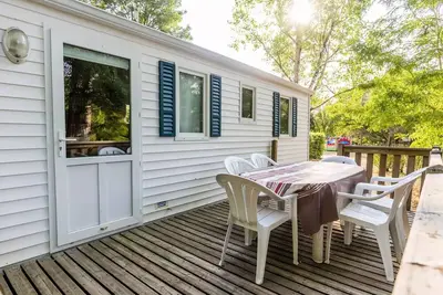 Image de Mobil-home 3 chambres - terrasse non couverte (lits superposés) 6 personnes