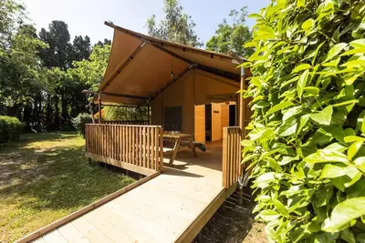 Image de Tente Lodge Pmr 2 chambres 4 à 5 personnes - 4 pers. inclus dans le tarif