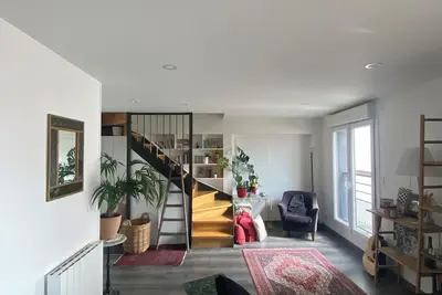 Image de Appartement lumineux, 19ème arrondissement de Paris, 4 personnes